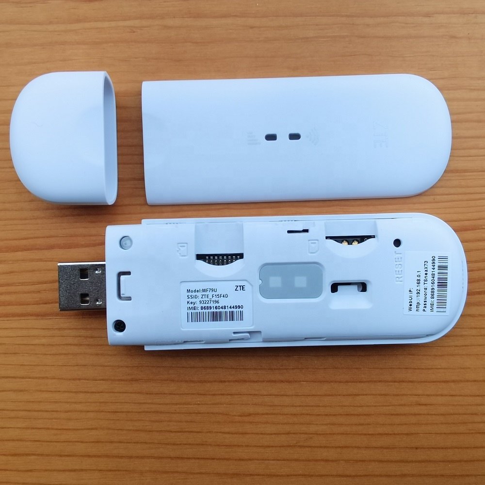 ZTE MF79U 4G LTE cat4 USB Stick 150Mbps wifi dongle with 2 external antenna slots support 8 WiFi users 4G 3G Mobile modem